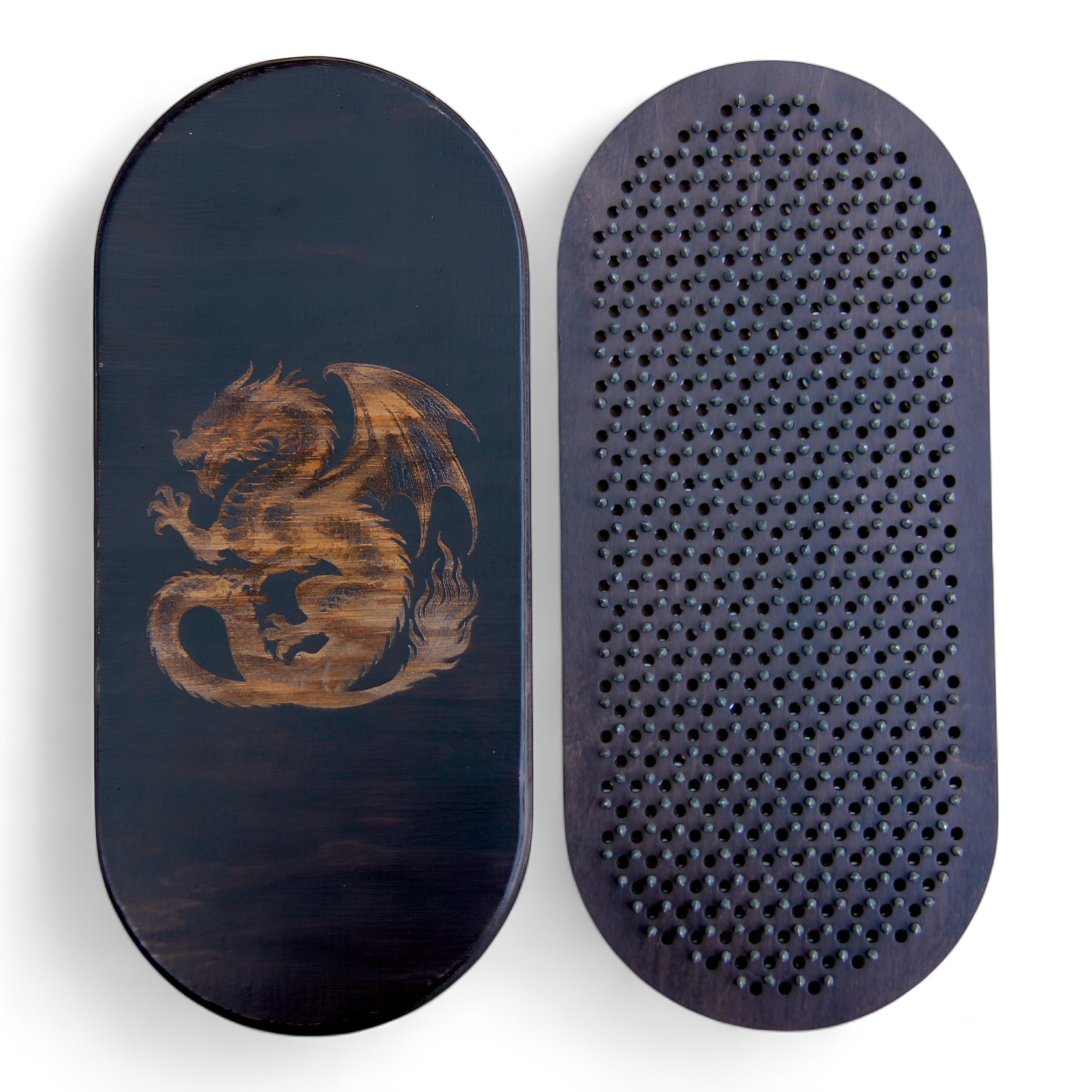Дошка WNINE TY-001 Садху Дракон овальна крок 10 мм 335х150 мм (28348549)