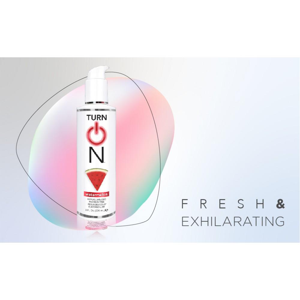 Лубрикант оральний Wet Turn On зі смаком кавуна на водній основі 118 мл - фото 2 Лубрикант оральний Wet Turn On зі смаком кавуна на водній основі 118 мл - фото 2