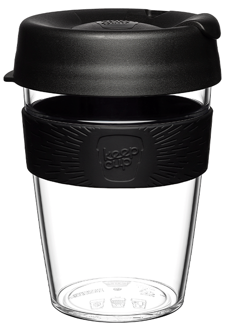 Чашка KeepCup 340 мл Чорний