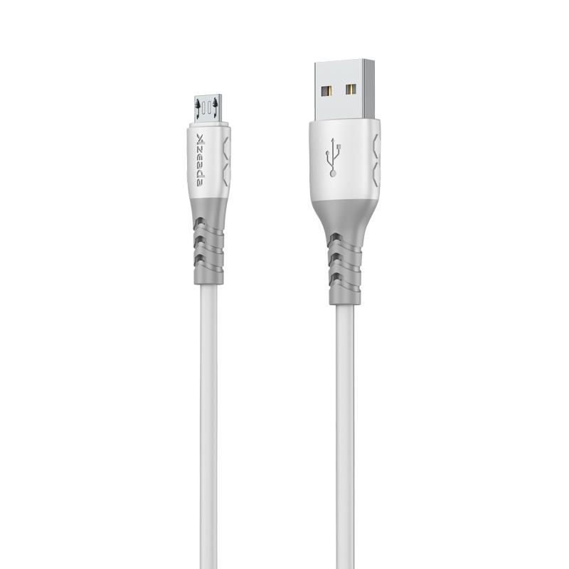 Кабель USB Proda PD B51m micro USB White - фото 1