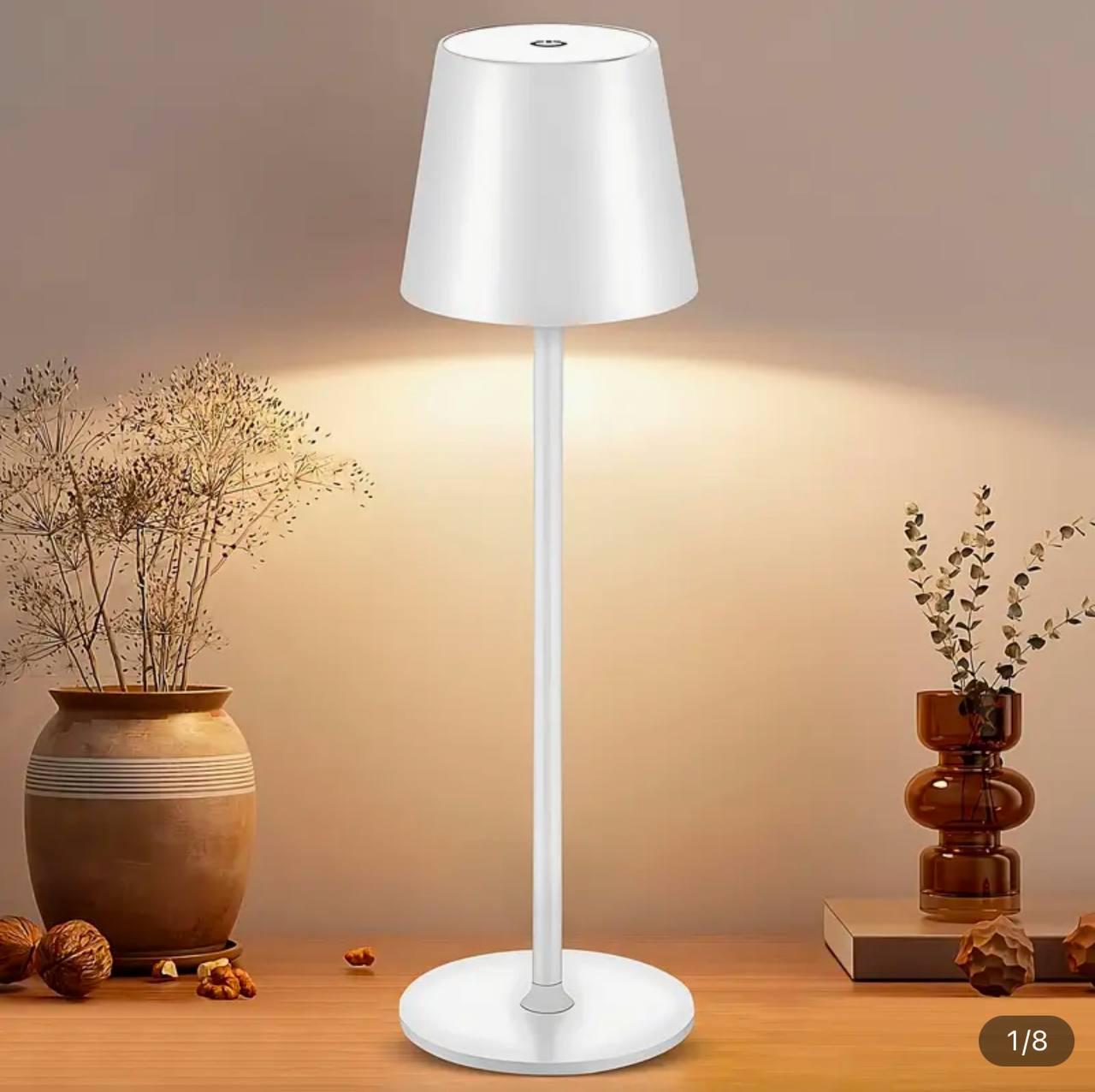 Настольная лампа аккумуляторная Zilini 0004 Белый (23885128) - фото 3 Настольная лампа аккумуляторная Zilini 0004 Белый (23885128) - фото 3