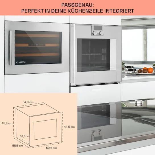 Холодильник для вина KLARSTEIN Vinsider 24 Built-In Uno вбудований 24 пляшки (10029819) - фото 5 Холодильник для вина KLARSTEIN Vinsider 24 Built-In Uno вбудований 24 пляшки (10029819) - фото 5