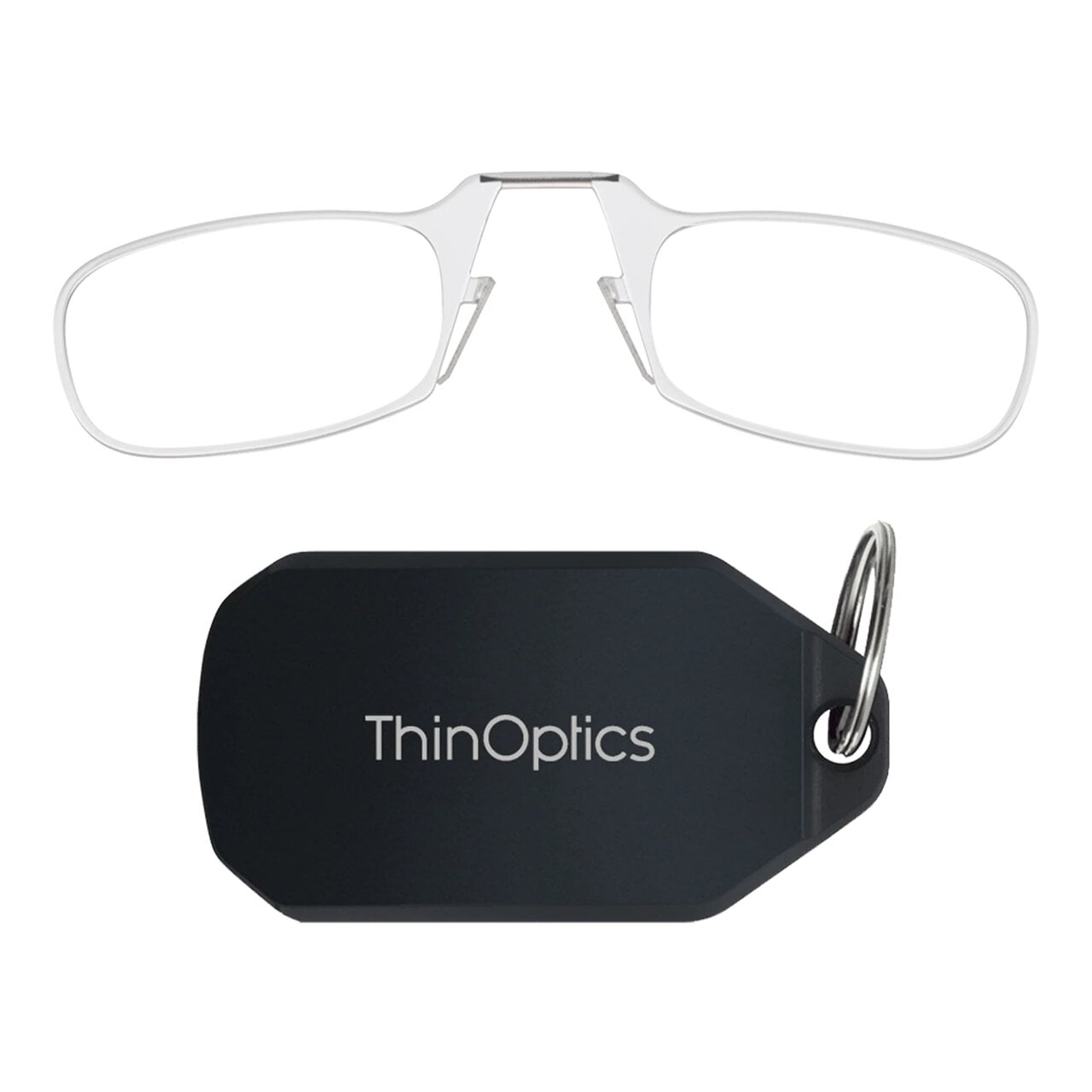 Очки для чтения Thinoptics с брелоком/диоптрий '+2,50 Прозрачный (KCB2.5C)