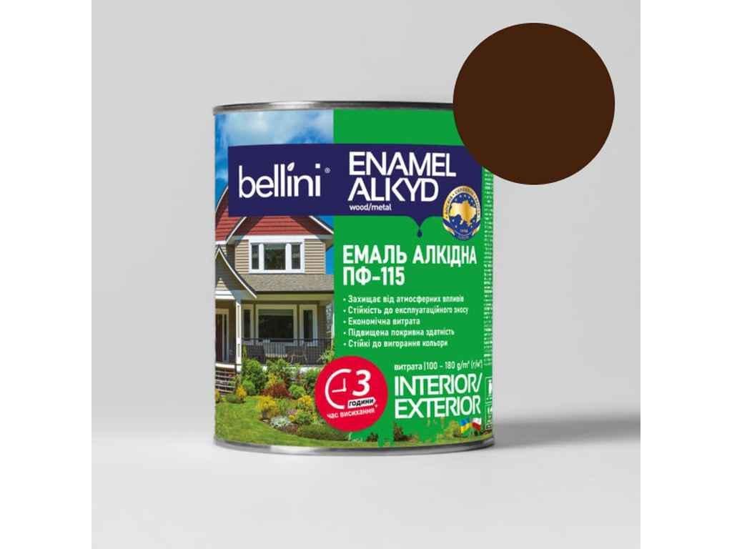 Емаль алкідна ПФ-115 Bellini 2,8 кг Коричневий (1011533) Емаль алкідна ПФ-115 Bellini 2,8 кг Коричневий (1011533)