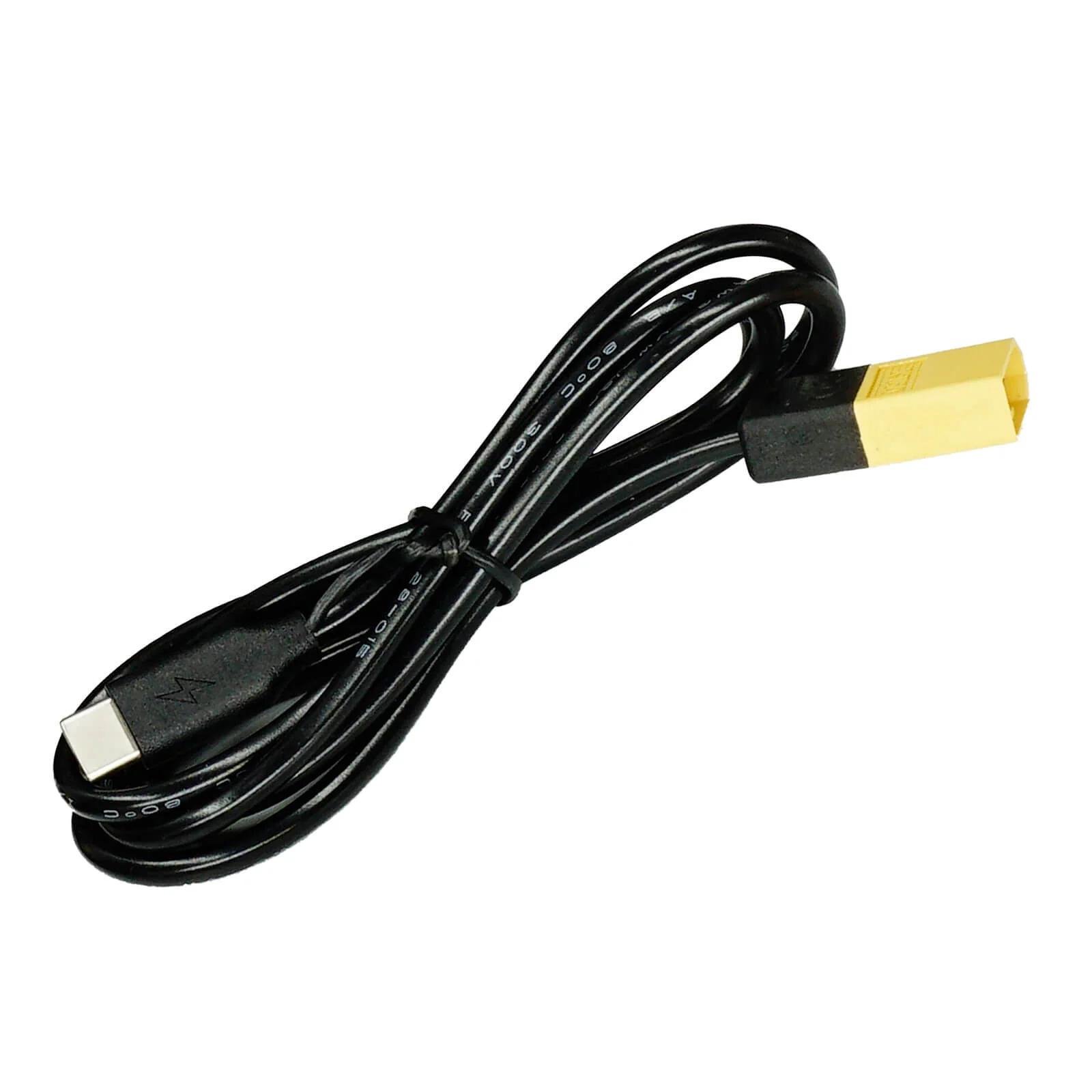 Кабель-переходник Sequre USB Type-C до XT60 Male 95 Вт 20V/3A 1 м (ART-14874) Кабель-переходник Sequre USB Type-C до XT60 Male 95 Вт 20V/3A 1 м (ART-14874)