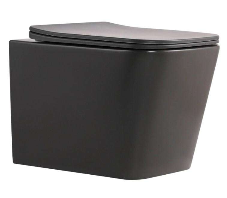 Унитаз подвесной Qtap Tern Ultra Quiet с сиденьем Slim Duroplast/Soft-close/Quick relase (QT17332303ASAN)