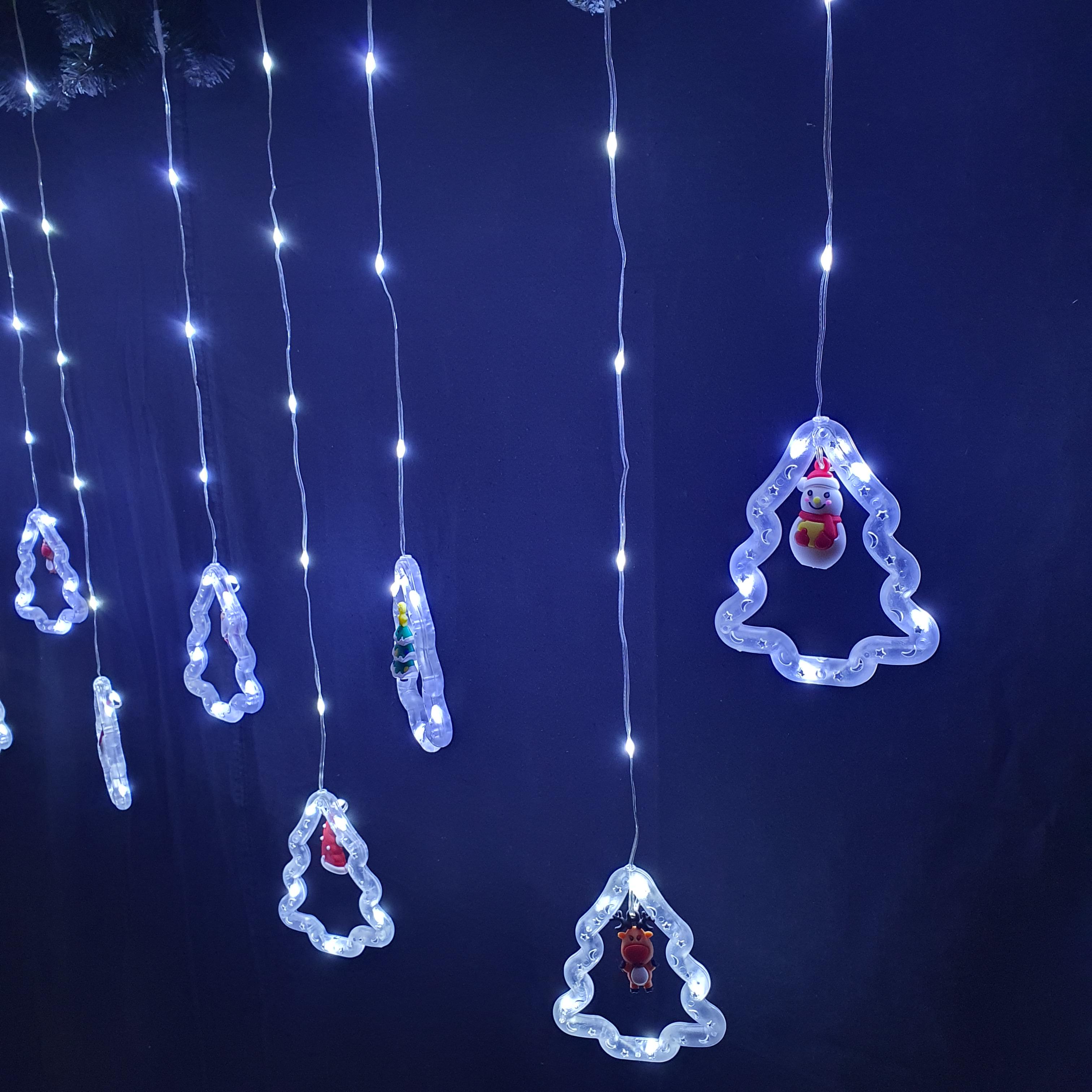 Гірлянда-штора Фігурки в ялинці новорічна світлодіодна 3 м (ML-09513) - фото 9 Гірлянда-штора Фігурки в ялинці новорічна світлодіодна 3 м (ML-09513) - фото 9
