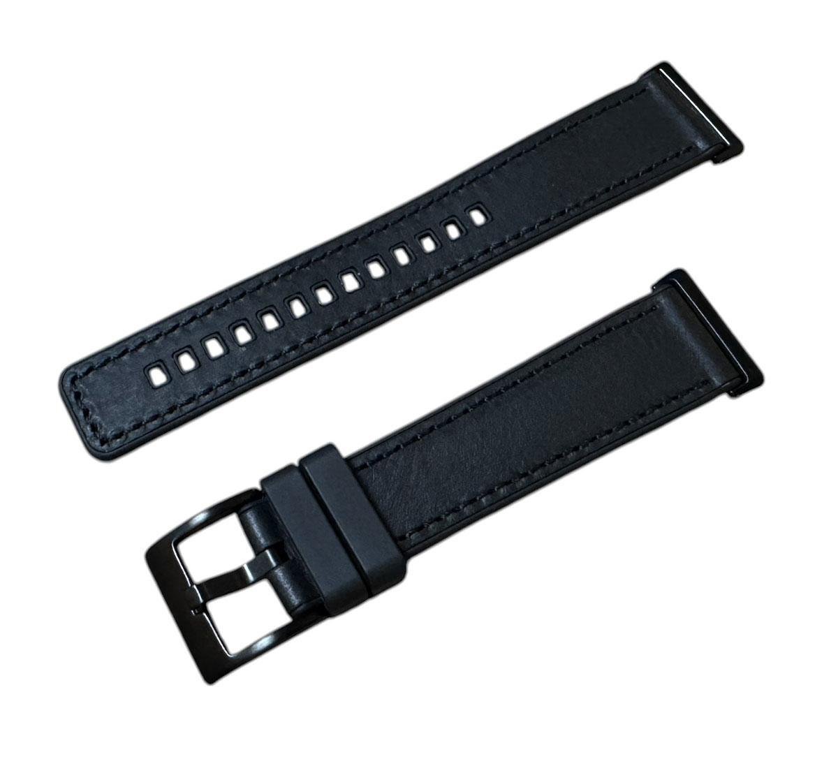 Ремешок Primolux Leather Silicone для смарт-часов Huawei Watch Fit 3/Fit 4/4 Pro Black (2705376017)