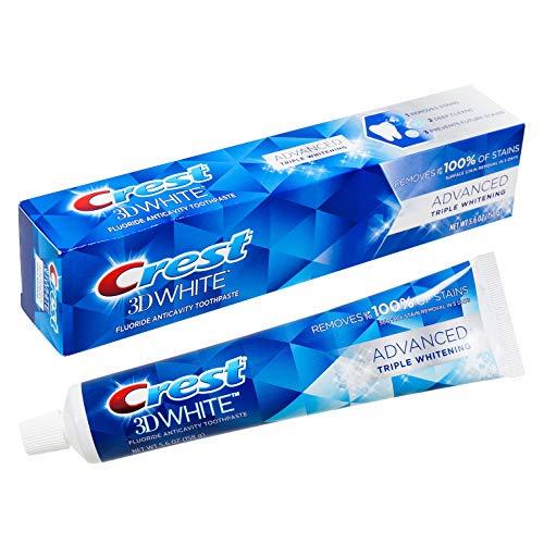 Зубная паста Crest 3D White Advanced Triple Whitening 158 г
