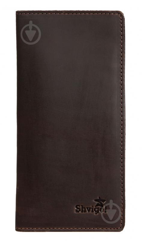 Гаманець SHVIGEL 13789 Коричневий, Коричневий Гаманець SHVIGEL 13789 Коричневий, Коричневий