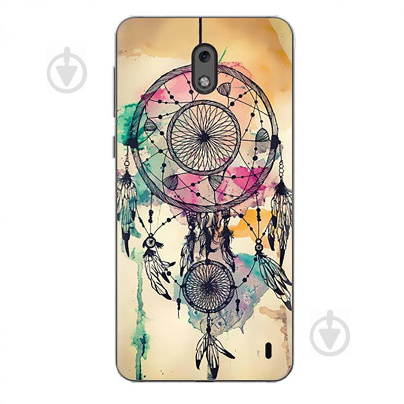Чехол с рисунком Printed Silicone для Nokia 1 Ловец Снов (hub_KfmY67583)
