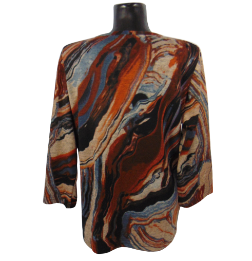 Кофта жіноча Rbossi 1183 2XL-3XL Коричневий (1816043222) - фото 2