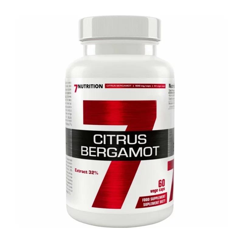 Витамины Экстракт цитрусового бергамота 7 Nutrition Citrus Bergamot Extract 60 капсул 500 мг