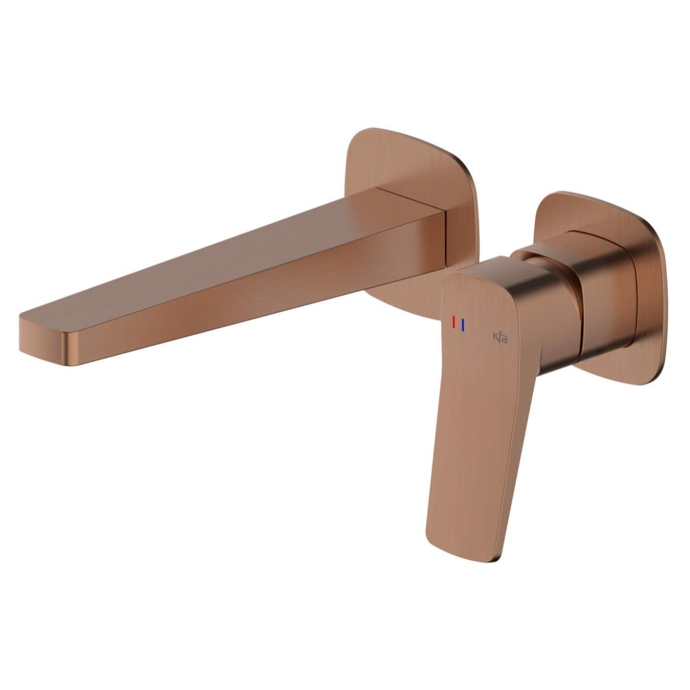 Смеситель для умывальника KFA Armatura Malaga скрытого монтажа Бронза брашированная (4529-810-34)