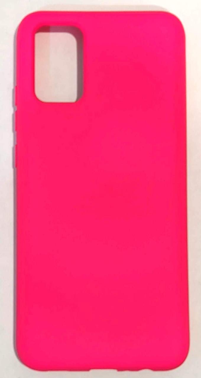 Силіконовий чохол Silicone Case Samsung A025/A02S pink-neon