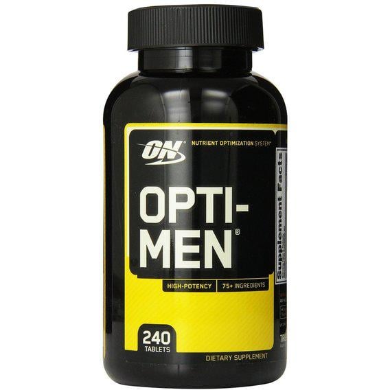 Вітамінно-мінеральний комплекс для спорту Optimum Nutrition Opti-Men 240 Tabs