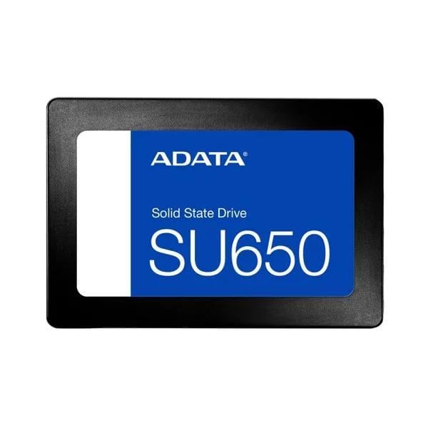 Накопитель SSD ADATA Ultimate SU650 1 ТБ 2,5" SATA III 3D NAND Black (ASU650SS-1TT-R)