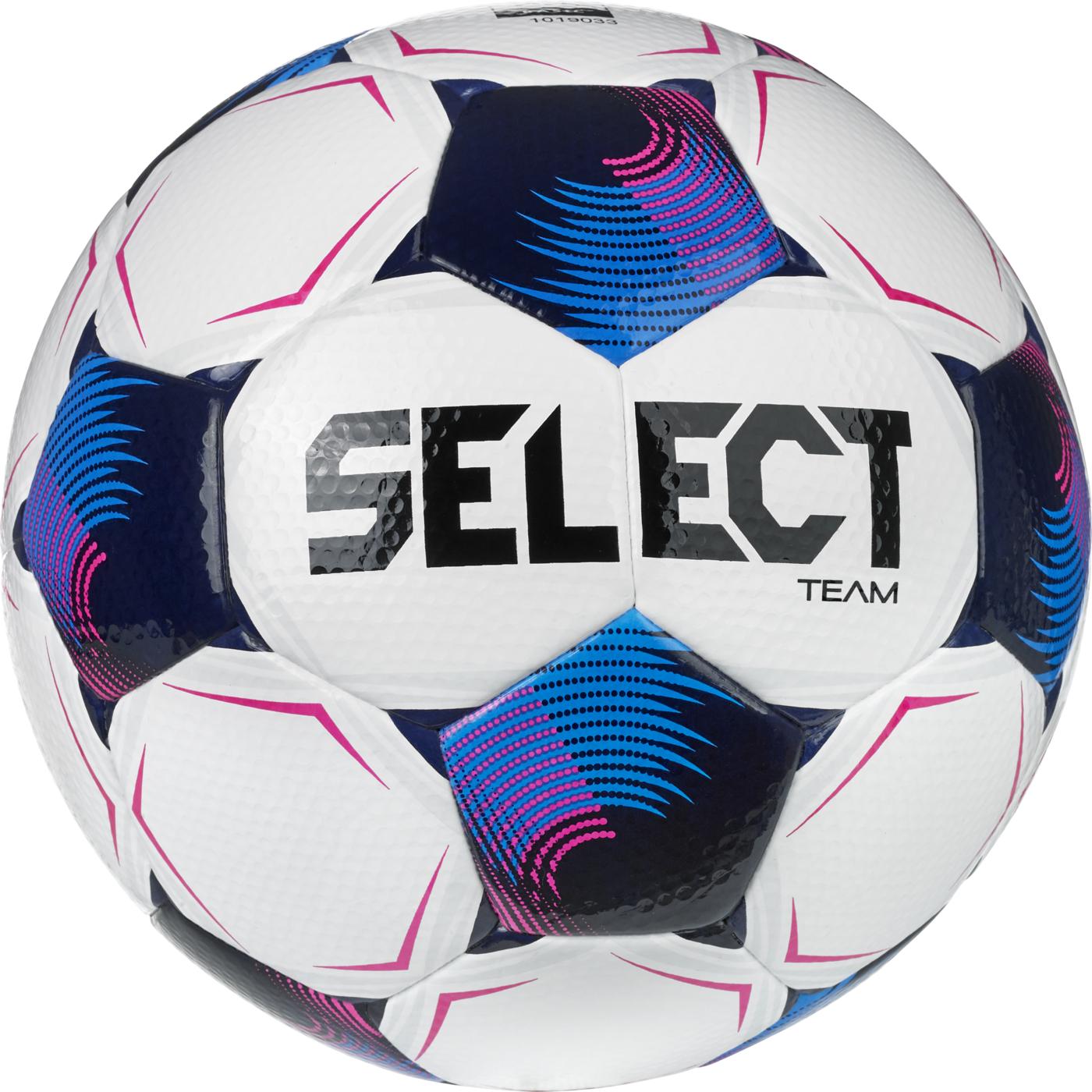 Футбольний м'яч Select Team DB FIFA Basic v26 р. 5 Біло-синій (35343891)