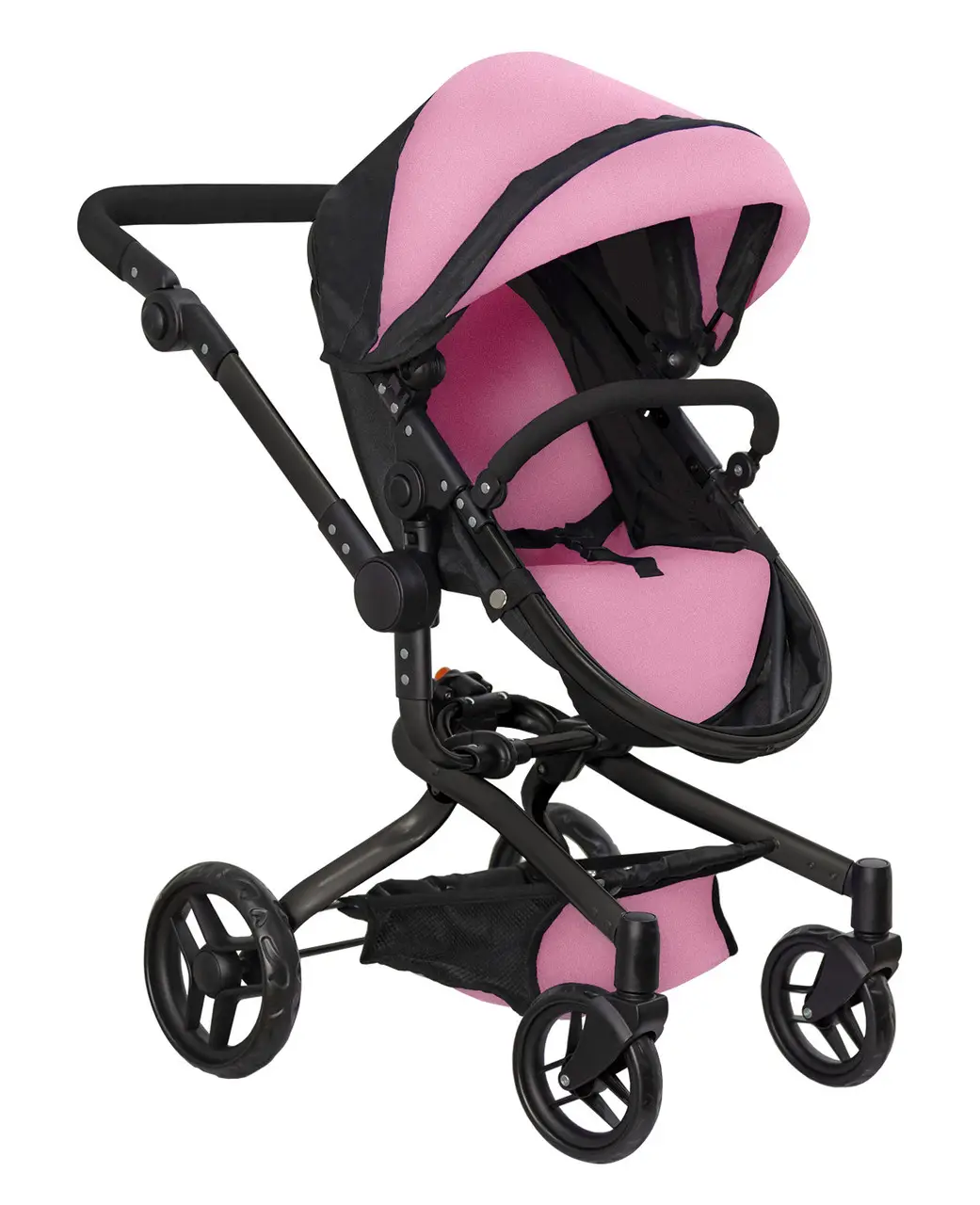 Коляска для ляльки Carrello Fortuna 9695 2в1 Рожевий (9695 /1972)