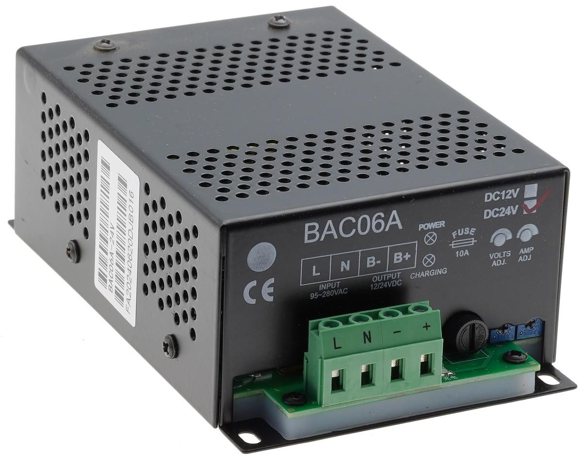 Автоматический модуль ЗУ аккумулятора дизельного генератора BAC06A DC24V 3 A (gen1741)