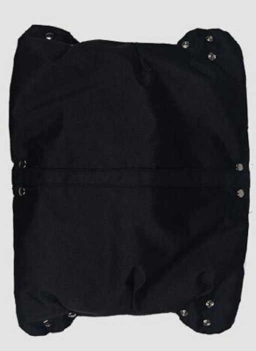 Муфта-перчатка универсальная на тележку/санки для защиты рук от холода на толстом флисе Черный (40_095)