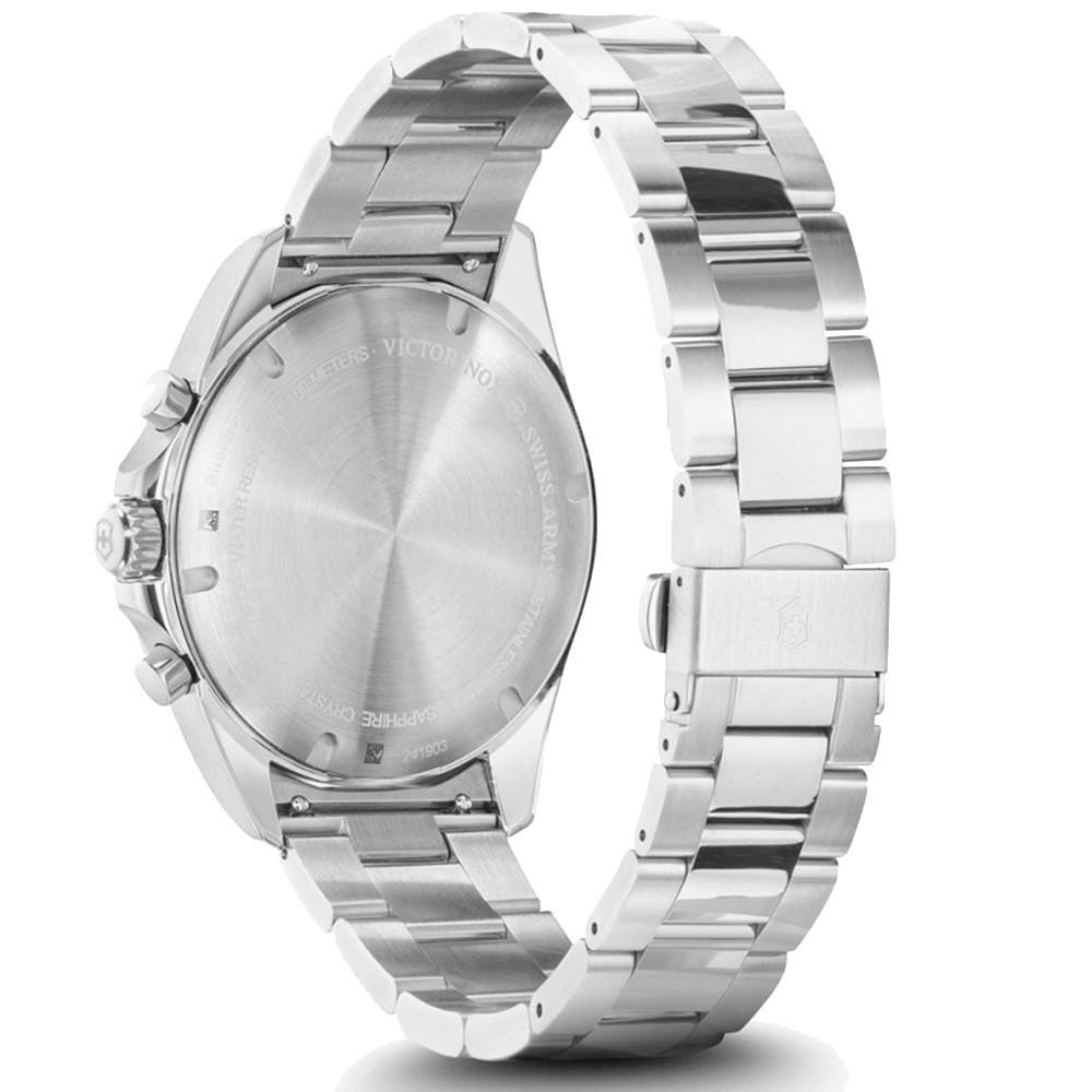 Наручний годинник чоловічий Victorinox Swiss Army Fieldforce Classic Chrono кварцевий Silver (V241899) - фото 3 Наручний годинник чоловічий Victorinox Swiss Army Fieldforce Classic Chrono кварцевий Silver (V241899) - фото 3