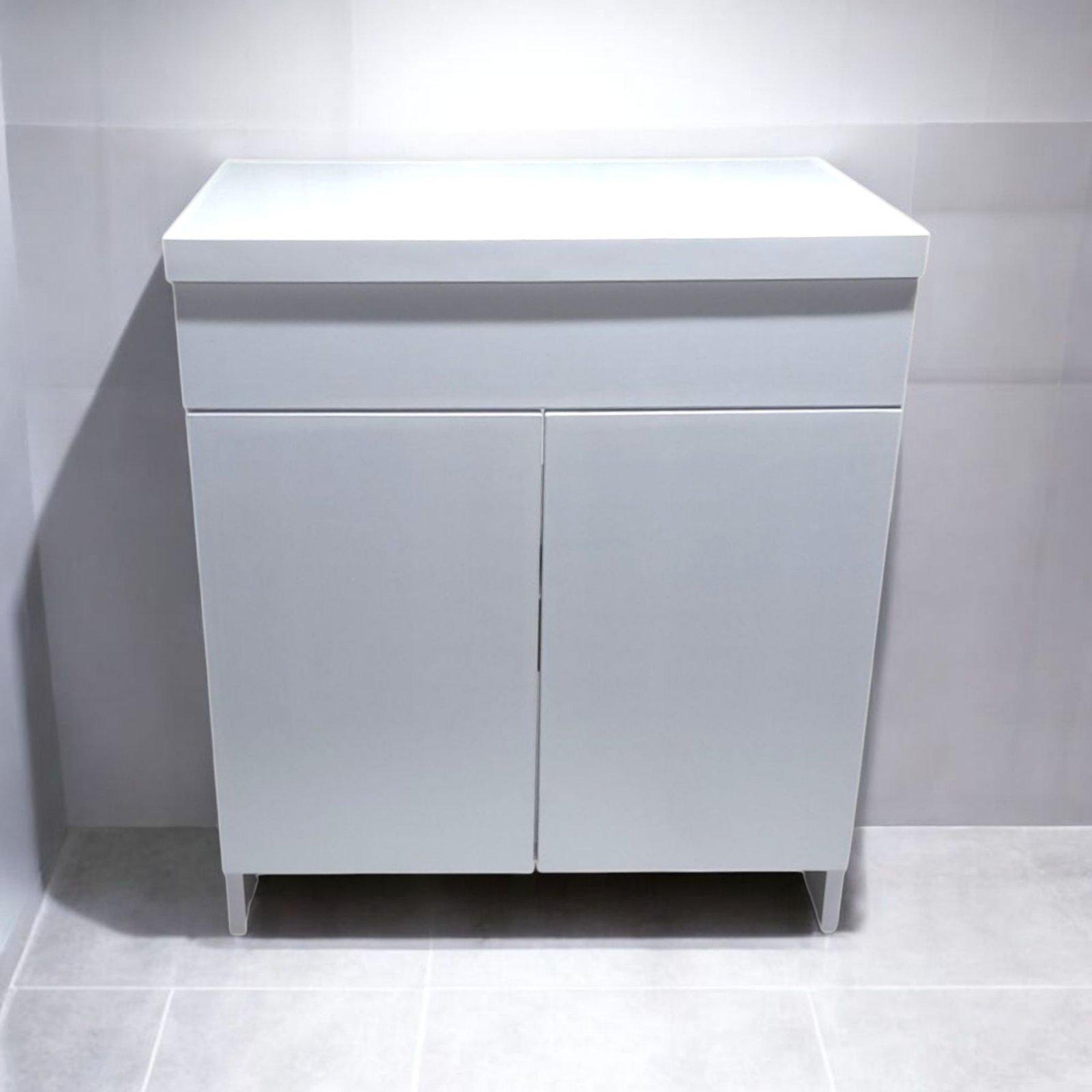 Тумба со столешницей для ванной комнаты пластиковая напольная 70 см (2336) - фото 6 Тумба со столешницей для ванной комнаты пластиковая напольная 70 см (2336) - фото 6