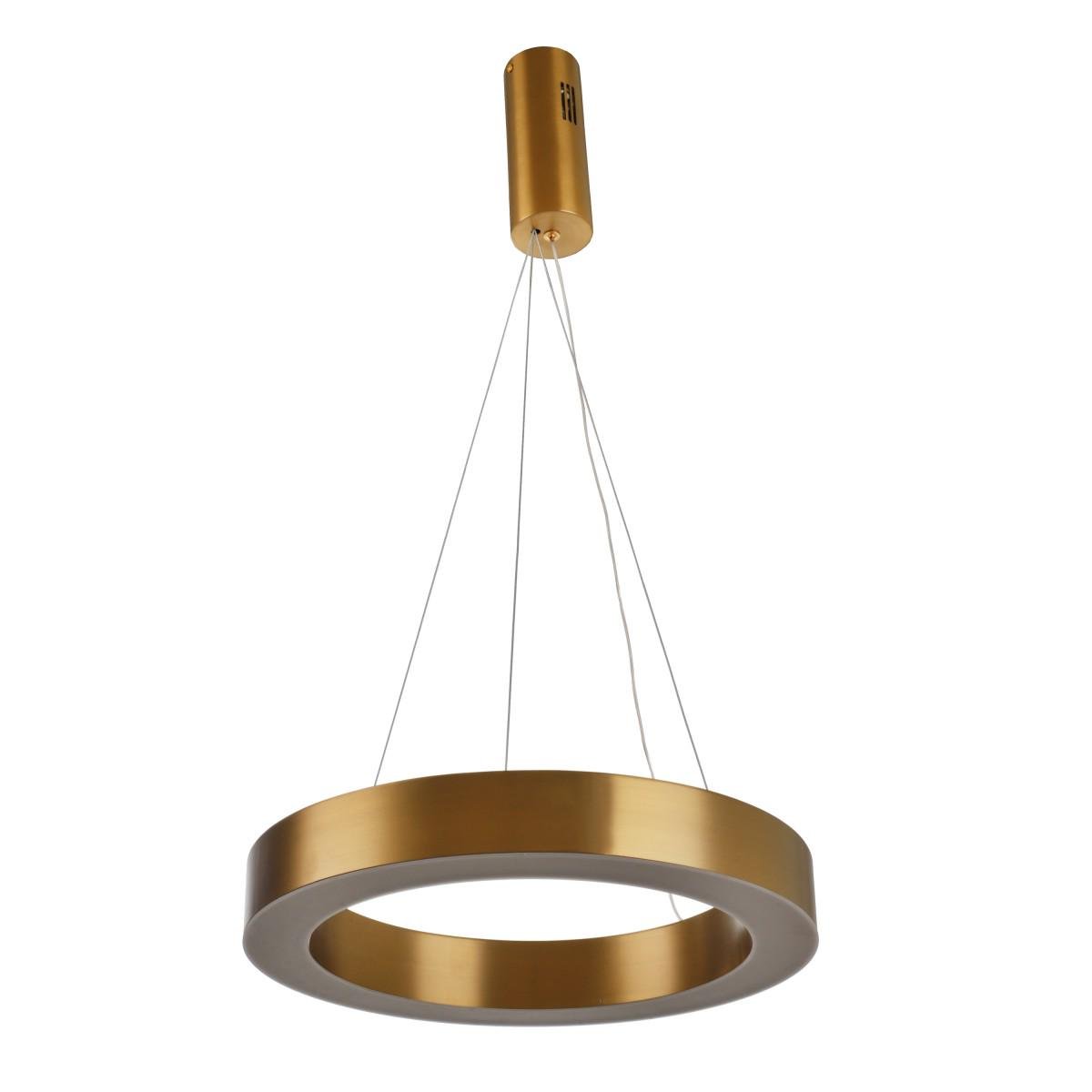 Люстра лофт для спальни подвесная светодиодная Brille BR-930S/25 W WW GBZ