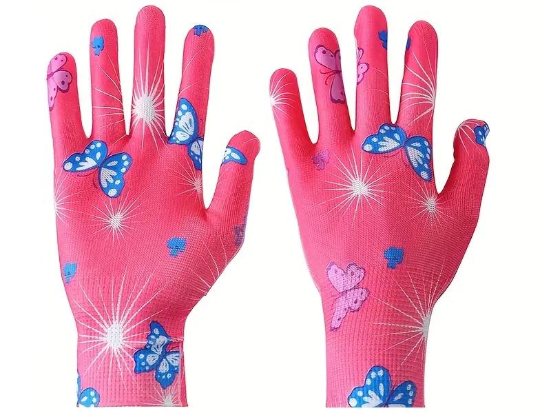 Перчатки JURAV FLORI MIX Цветы р. 9 12 пар/уп.