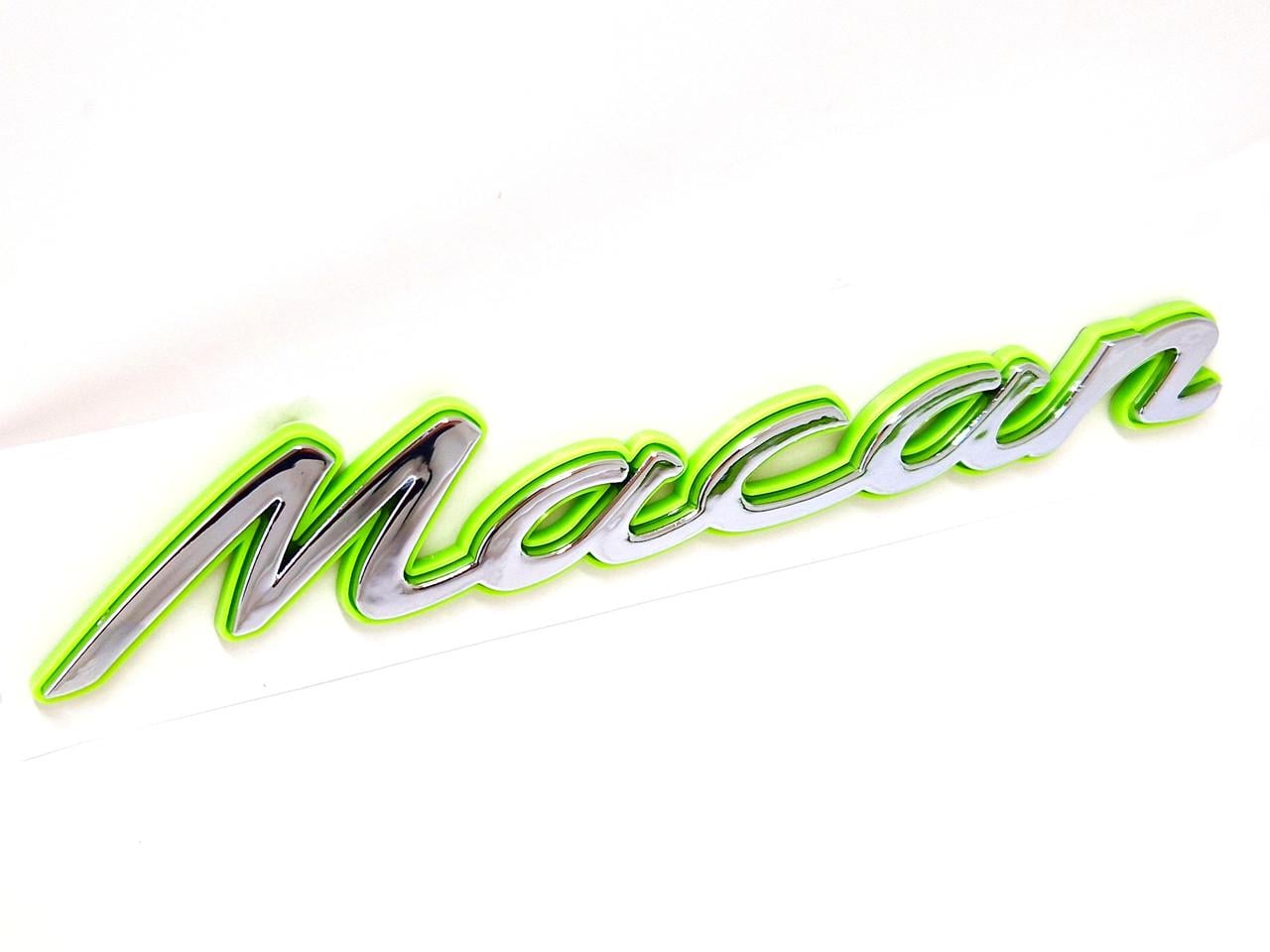 Эмблема надпись Macan Porsche на крышку багажника (2380131989)