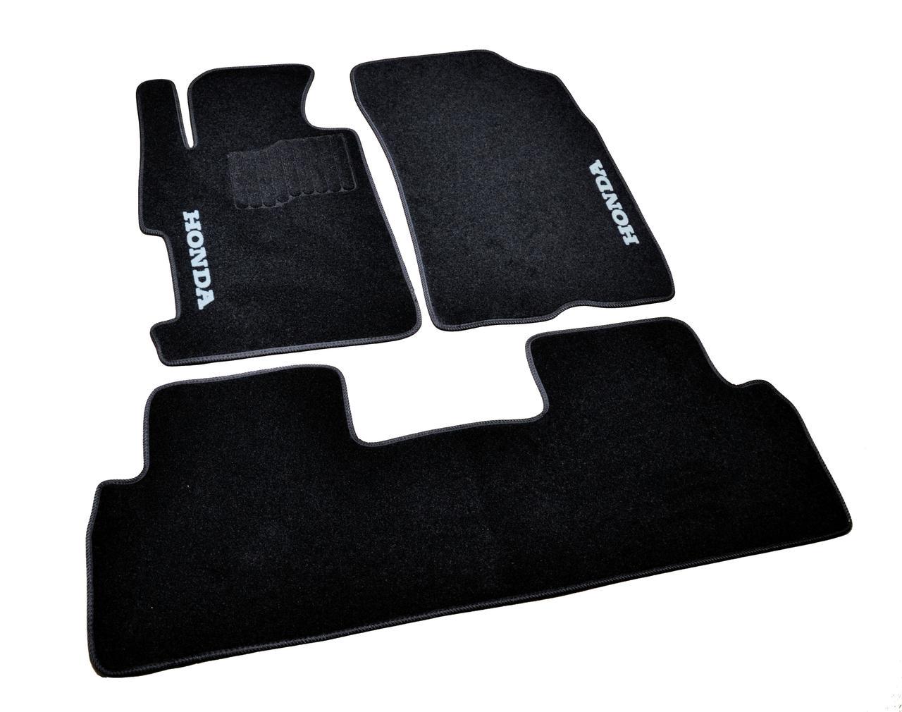Коврики в салон AVTM ворсовые Honda Civic 2006-2011 SD 4D 3 шт. Черный (BLCCR1201)