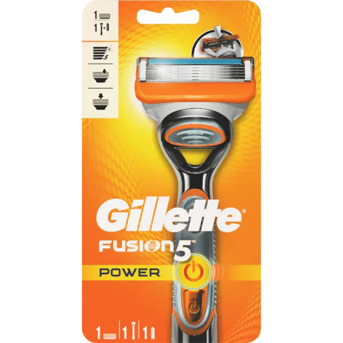 Станок для бритья Gillette Fusion 5 Power с батарейкой 1 шт. (852444)