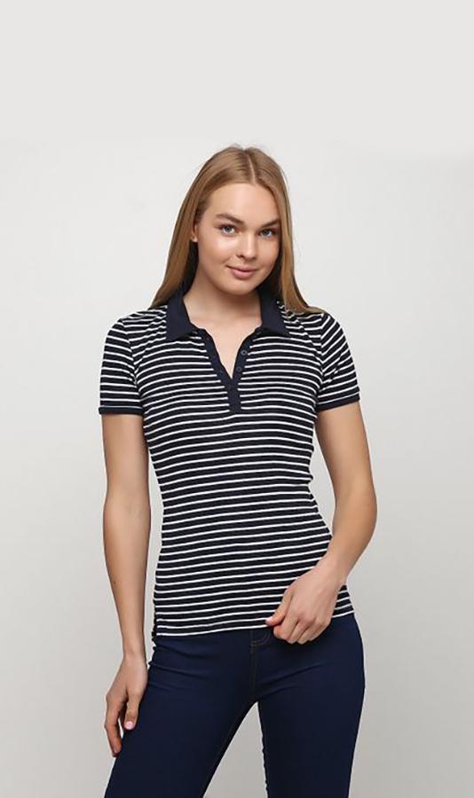 Поло женский C&A XS Темно-синий (202944901b18)