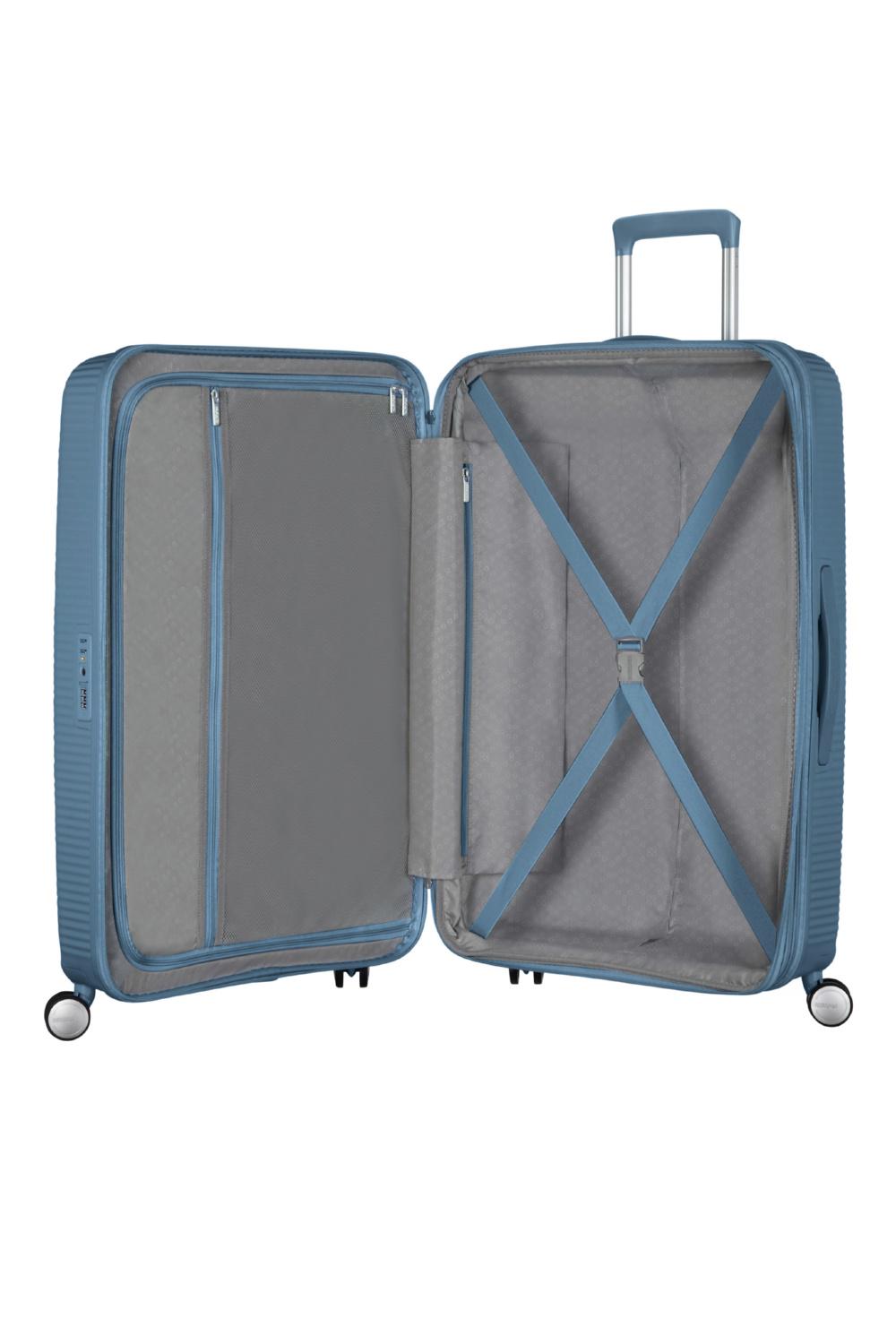 Валіза American Tourister Soundbox 67х56,75х29/32 см Блакитний (32G/51002) - фото 2