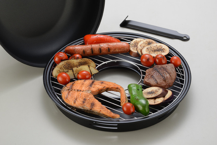 Сковорода гриль Edenberg EB-3410 з емальованим антипригарним покриттям 33 см (ML-04492) - фото 3 Сковорода гриль Edenberg EB-3410 з емальованим антипригарним покриттям 33 см (ML-04492) - фото 3