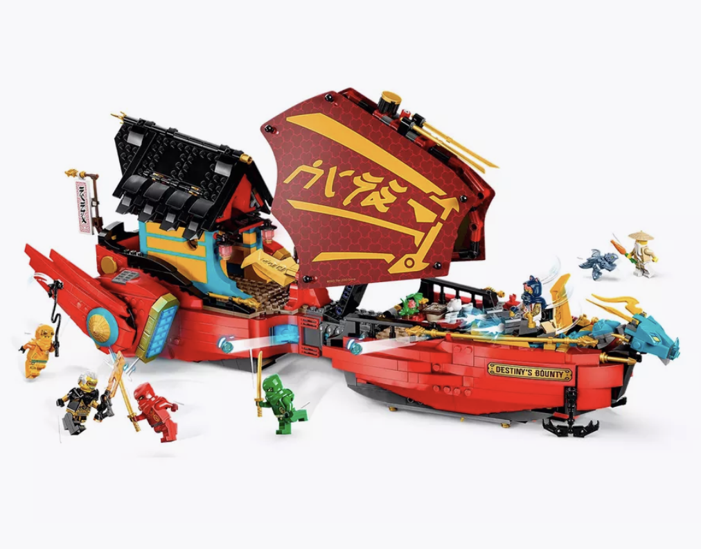 Конструктор Ninjago Подарок судьбы - гонка со временем 1749 деталей (2651827414) - фото 4 Конструктор Ninjago Подарок судьбы - гонка со временем 1749 деталей (2651827414) - фото 4