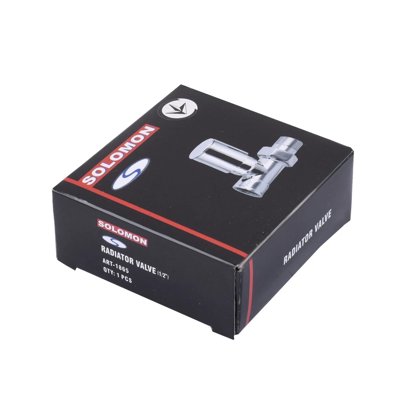 Кран вентильний прямий з американкою Solomon 1/2" 1865 Chrom (23500536) - фото 6 Кран вентильний прямий з американкою Solomon 1/2" 1865 Chrom (23500536) - фото 6