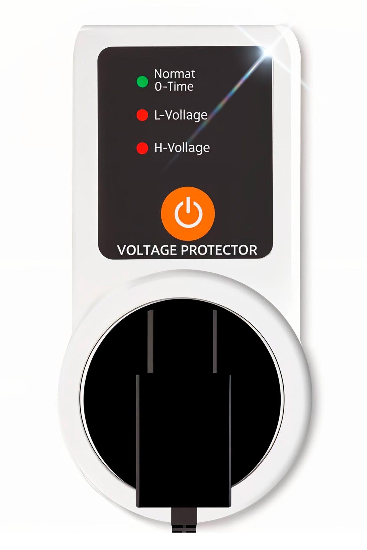 Реле напряжения BRS в розетку с дисплеем 16А 220V White (31480575)