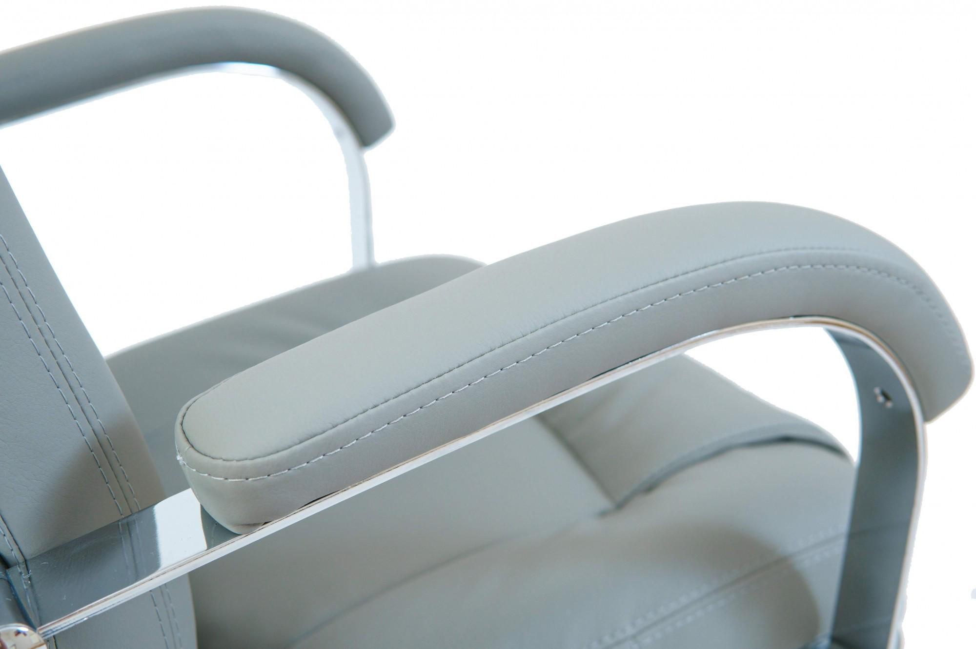 Крісло офісне комп'ютерне Alberto Fly 2232 Хром М2 AnyFix Сірий - фото 4 Крісло офісне комп'ютерне Alberto Fly 2232 Хром М2 AnyFix Сірий - фото 4