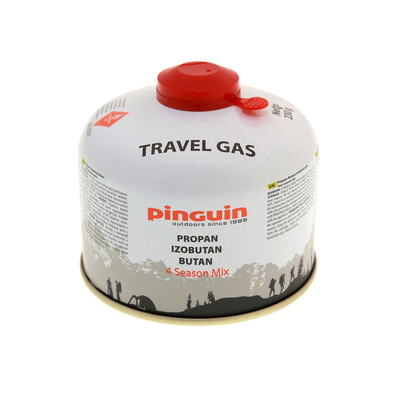 Газовий балон Pinguin Travel Gas 230 мл (PNG601230)