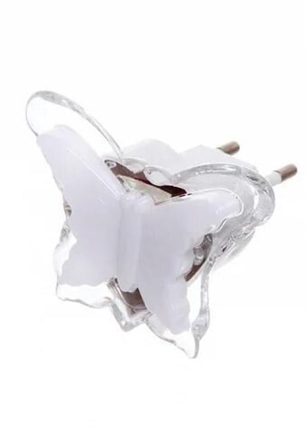 Ночник Lemanso Бабочка 3LED от розетки Желтый (NL102)