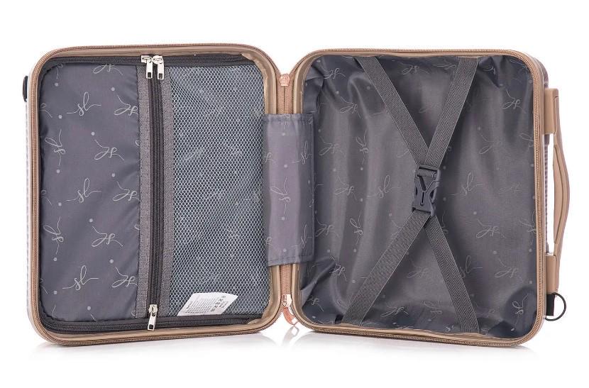 Кейс для косметики SEMI LINE 16 л Champagne (T5666-2) - фото 5