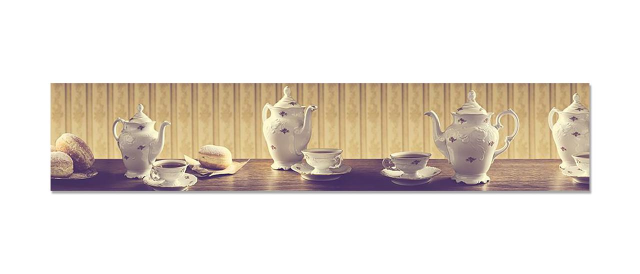 Наклейка виниловая на кухню Zatarga Чай с Булочками 600х3000 мм (1289776683) Наклейка виниловая на кухню Zatarga Чай с Булочками 600х3000 мм (1289776683)