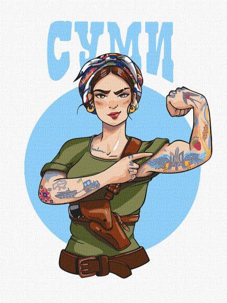 Картина за номерами Ідейка Суми 30x40 см (KHO4883)