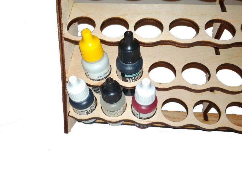 Настенный модуль LMG WO-1226 для 63 емкостей диаметром 25 мм - фото 2