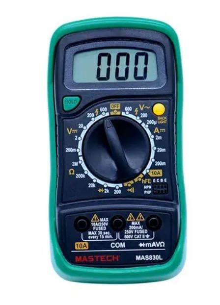 Мультиметр цифровой MAS830L (000535830)