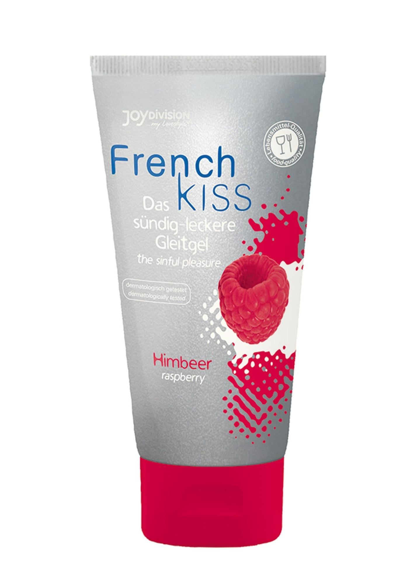 Лубрикант Французский поцелуй со вкусом малины FrenchKiss Raspberry 75 мл