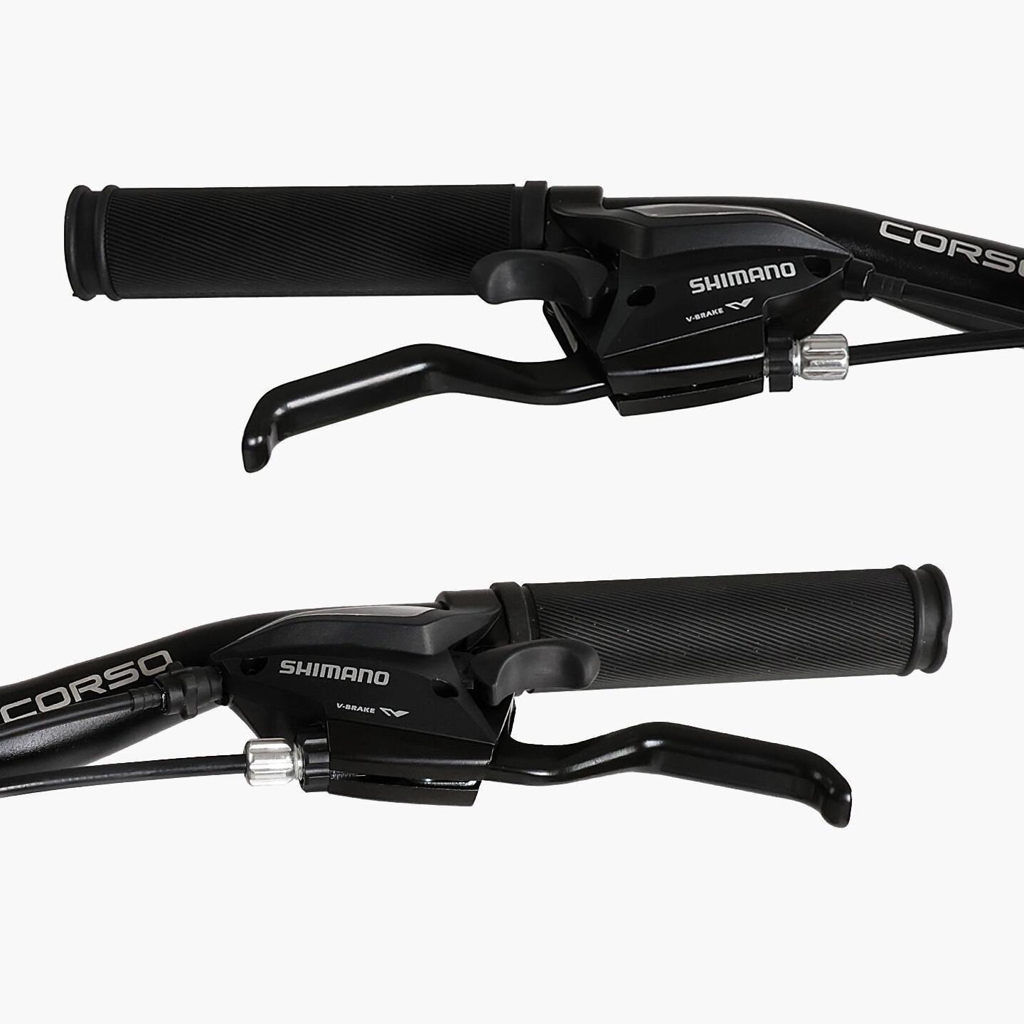 Велосипед горный подростковый алюминиевый Corso Evolution 24" литые диски рама 11" Розовый - фото 8 Велосипед горный подростковый алюминиевый Corso Evolution 24" литые диски рама 11" Розовый - фото 8