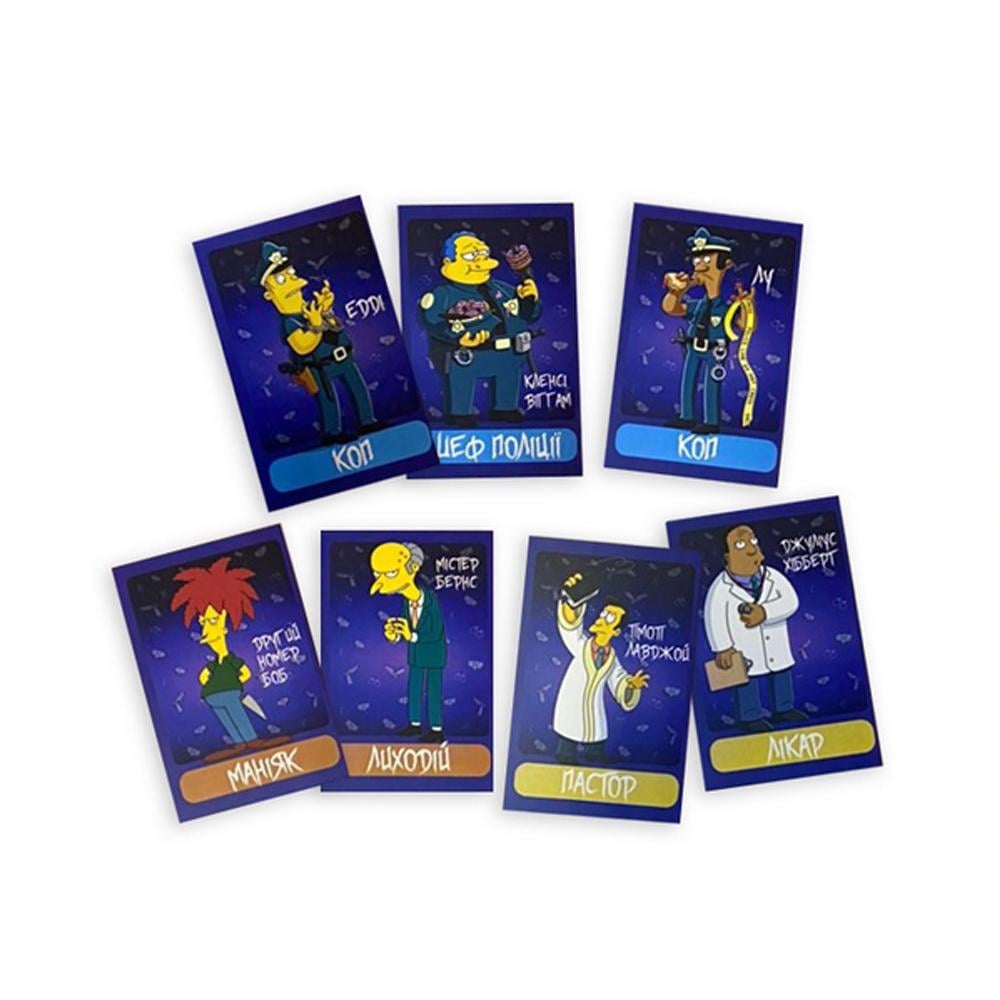 Настільна гра FlixPlay Мафія Сімпсони Різнокольоровий (SR-113-N-1204)