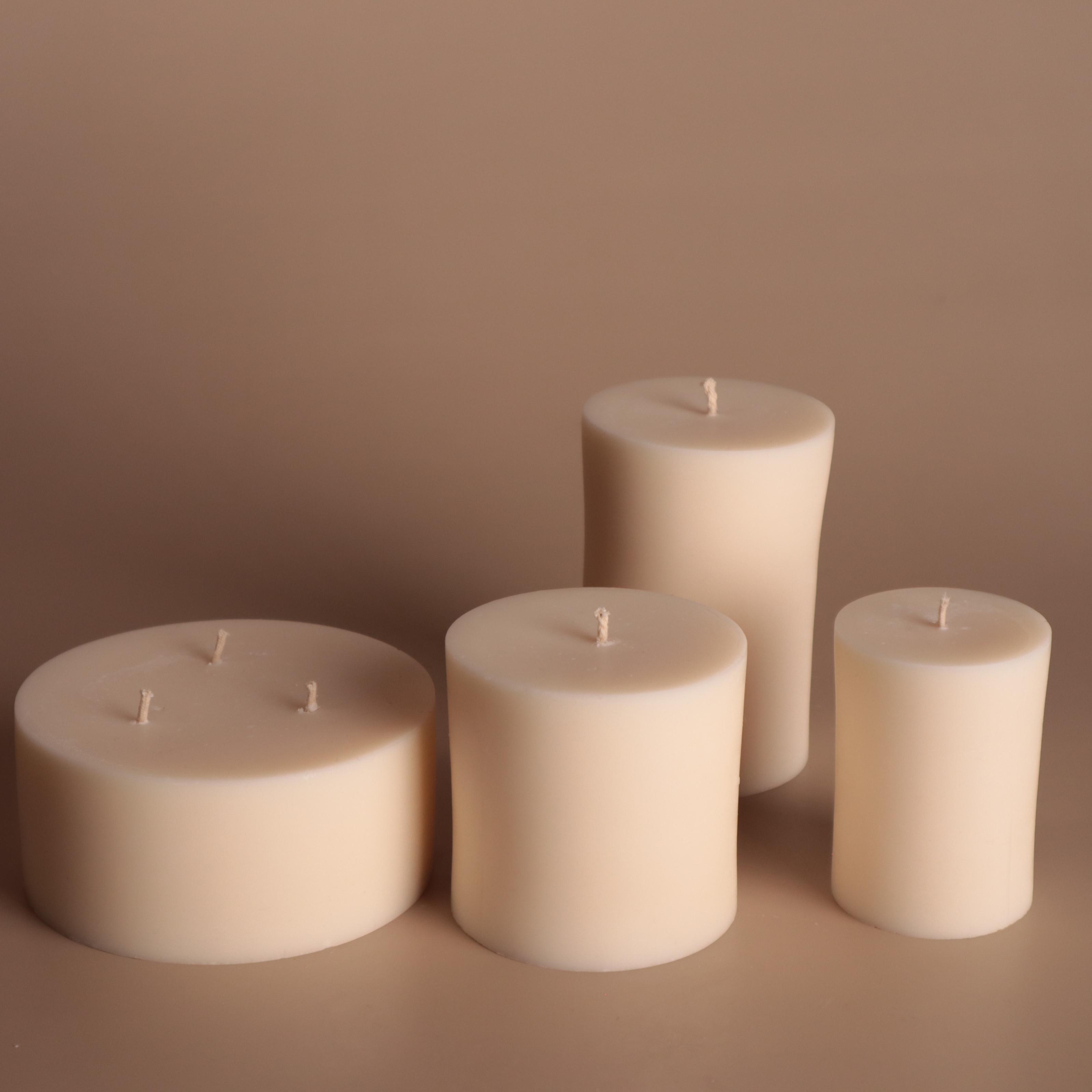 Подарунковий набір аромасвічок Wax Harmony Ваніль Циліндри (3000141) Подарунковий набір аромасвічок Wax Harmony Ваніль Циліндри (3000141)